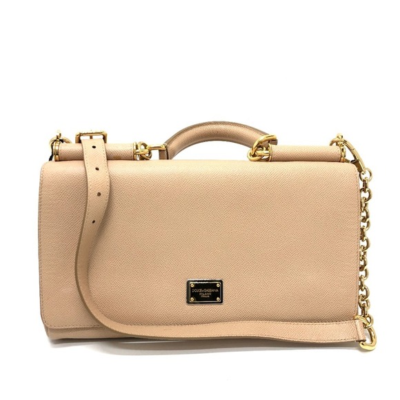 DOLCE & GABBANA Beige Shoulder Bag - Picture 1 of 16